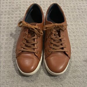 Men's Brown Vegan Leather Shoes by Bruno Marc